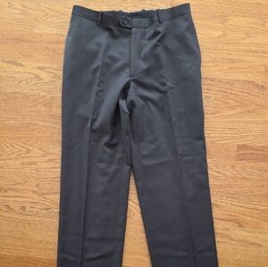 Alfani Dark Brown Wool Trousers